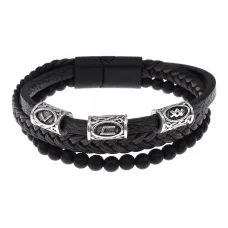 Браслет с рунической формулой Скорейшее избавление от болезней BSQ-01-04