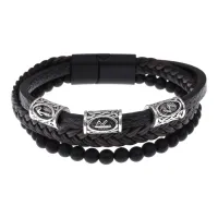 Браслет с рунической формулой Успех и личностный рост BSQ-01-12