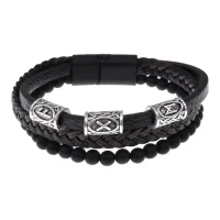Браслет с рунической формулой Помощь высших сил BSQ-01-13