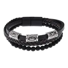 Браслет с рунической формулой Любовь, дарованная небесами BSQ-01-14