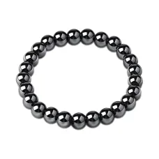 Магнитный браслет, гематит, d.8мм BJBS-436