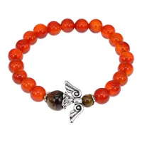 Браслет Ангел-хранитель, сердолик и тигровый глаз BSAE004