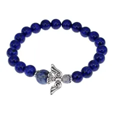 Браслет Ангел-хранитель, лазурит и содалит BSAE007