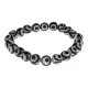 Браслет с бусинами Дзи 3 глаза, 8мм BSDZ-043-01