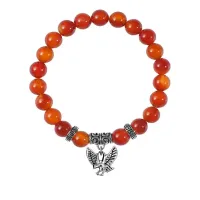 Браслет Орел (защита, сила, победа), Сердолик BSPE-01-24