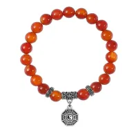 Браслет Багуа (защита от негативной энергии), Сердолик BSPE-01-34