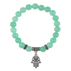 Браслет Хамса (от сглаза и зла), Нефрит BSPE-02-0001