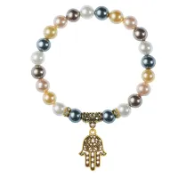 Браслет Хамса (от сглаза и зла), майорка 5-цветная BSPE-02-0001