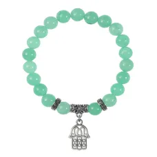Браслет Хамса (от сглаза и зла), Нефрит BSPE-02-01