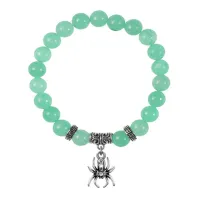 Браслет Паук (защита, трудолюбие, достаток), Нефрит BSPE-02-14