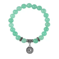 Браслет Багуа (защита от негативной энергии), Нефрит BSPE-02-34