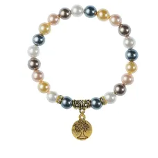 Браслет Дерево жизни (защита и развитие), майорка 5-цветная BSPE-02-S001