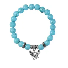 Браслет Орел (защита, сила, победа), Бирюза BSPE-07-24