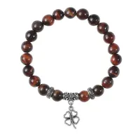 Браслет Клевер (удача, везение), Бычий глаз BSPE-11-0016