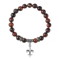 Браслет Королевская лилия (достоинство, власть, успех), Бычий глаз BSPE-11-04