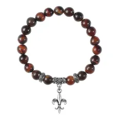 Браслет Королевская лилия (достоинство, власть, успех), Бычий глаз BSPE-11-04