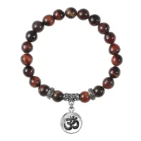 Браслет Ом (защита и духовное развитие), Бычий глаз BSPE-11-18