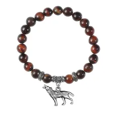Браслет Волк (защита, сила, победа), Бычий глаз BSPE-11-28
