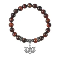 Браслет Лотос и Ом (гармония и развитие), Бычий глаз BSPE-11-30