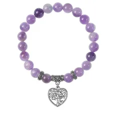 Браслет Дерево любви (любовь, семья), Аметист BSPE-12-06