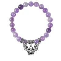 Браслет Летучая мышь (защита, счастье, успех), Аметист