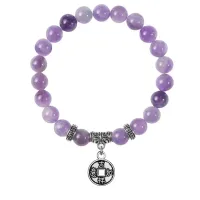 Браслет Монета (богатство), Аметист