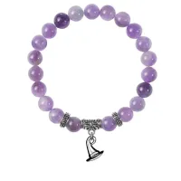 Браслет Волшебная шляпа (магический дар), Аметист BSPE-12-20