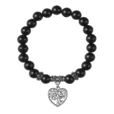 Браслет Дерево любви (любовь, семья), Шунгит BSPE-15-06