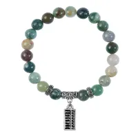 Браслет Счеты (богатство), Яшма BSPE-18-21