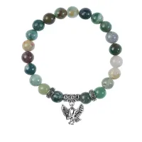 Браслет Орел (защита, сила, победа), Яшма BSPE-18-24