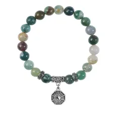 Браслет Багуа (защита от негативной энергии), Яшма BSPE-18-34