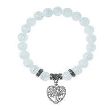 Браслет Дерево любви (любовь, семья), Сахарный кварц BSPE-20-06