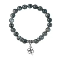 Браслет Клевер (удача, везение), Лабрадор BSPE-21-0016