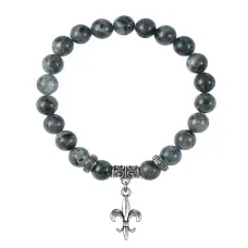 Браслет Королевская лилия (достоинство, власть, успех), Лабрадор BSPE-21-04