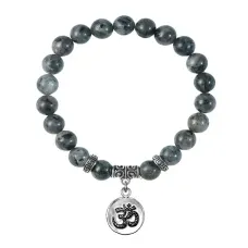 Браслет Ом (защита и духовное развитие), Лабрадор BSPE-21-18