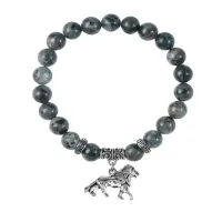 Браслет Лев (храбрость, власть, благосостояние), Лабрадор BSPE-21-2073