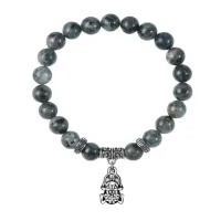 Браслет Лягушка с монетой (богатство), Лабрадор BSPE-21-23