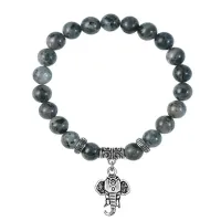 Браслет Слон (мудрость, сила, долголетие), Лабрадор BSPE-21-26