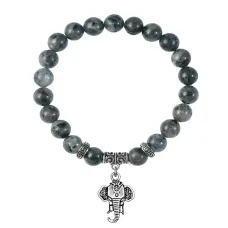 Браслет Слон (мудрость, сила, долголетие), Лабрадор BSPE-21-26