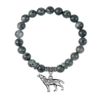 Браслет Волк (защита, сила, победа), Лабрадор BSPE-21-28