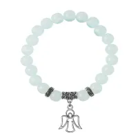 Браслет Ангел-хранитель (помощь и защита), Лунный камень BSPE-22-05
