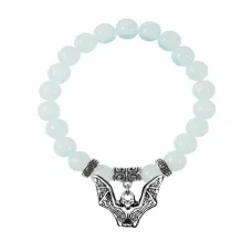 Браслет Летучая мышь (защита, счастье, успех), Лунный камень