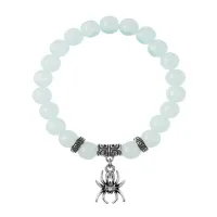 Браслет Паук (защита, трудолюбие, достаток), Лунный камень