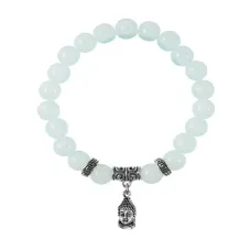 Браслет Будда (защита, духовное развитие), Лунный камень BSPE-22-2074