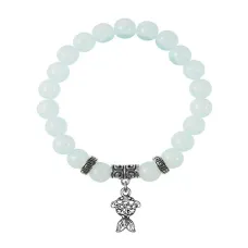 Браслет Золотая рыбка (исполнение желаний), Лунный камень BSPE-22-27