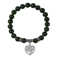 Браслет Дерево любви (любовь, семья), Змеевик BSPE-23-06