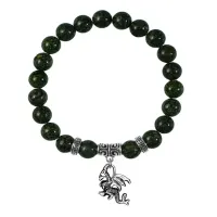 Браслет Дракон (удача, могущество, успех), Змеевик BSPE-23-25