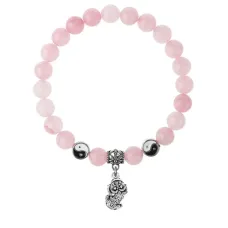 Браслет Пи Яо (богатство и защита), Розовый кварц 8мм