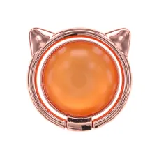 Держатель для телефона (попсокет) Кошка, цвет оранжевый DT016-01