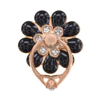 Держатель для телефона (попсокет) Цветок со стразами DT021